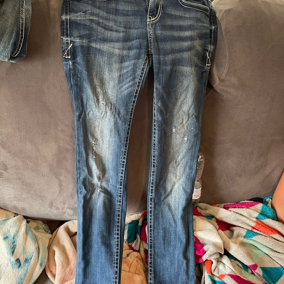 Buckle Black Jeans 26 - Picture 2 of 5